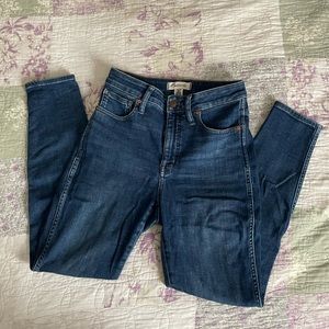 Madewell High Rise Curvy Skinny Jeans